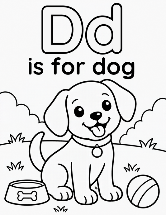 Dd is for Dog