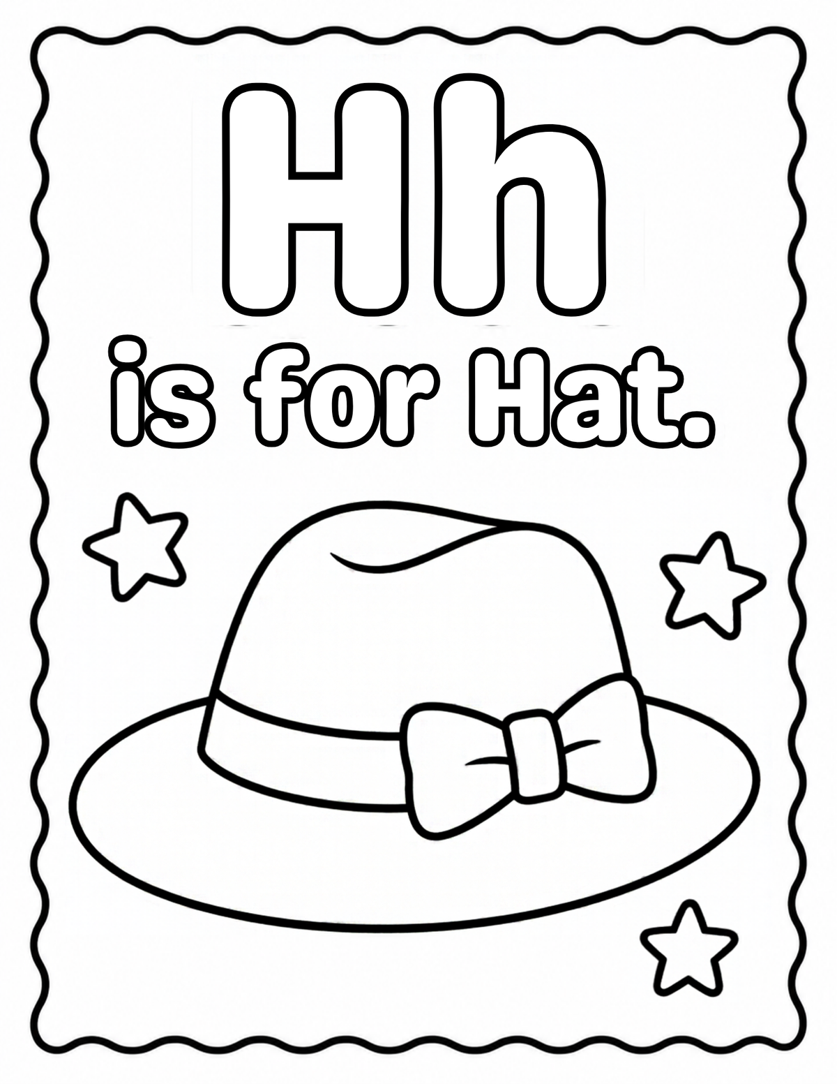 Hh is for hat
