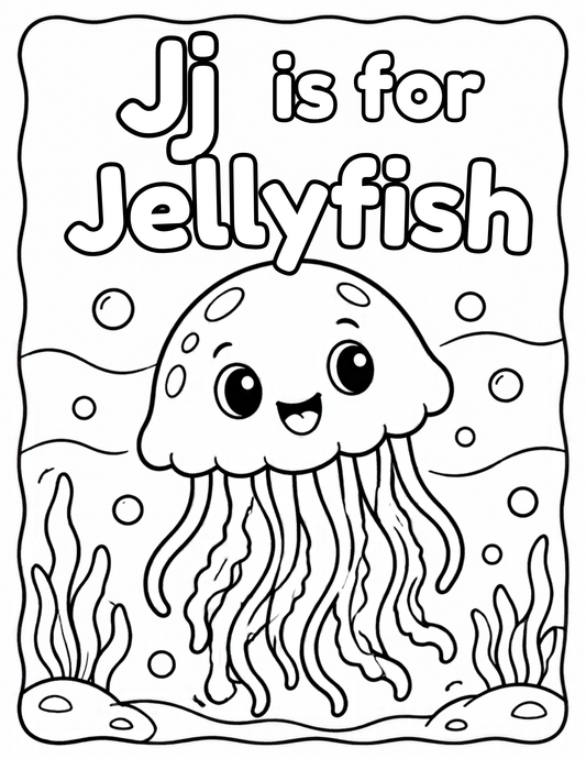 Jj is for Jellyfish