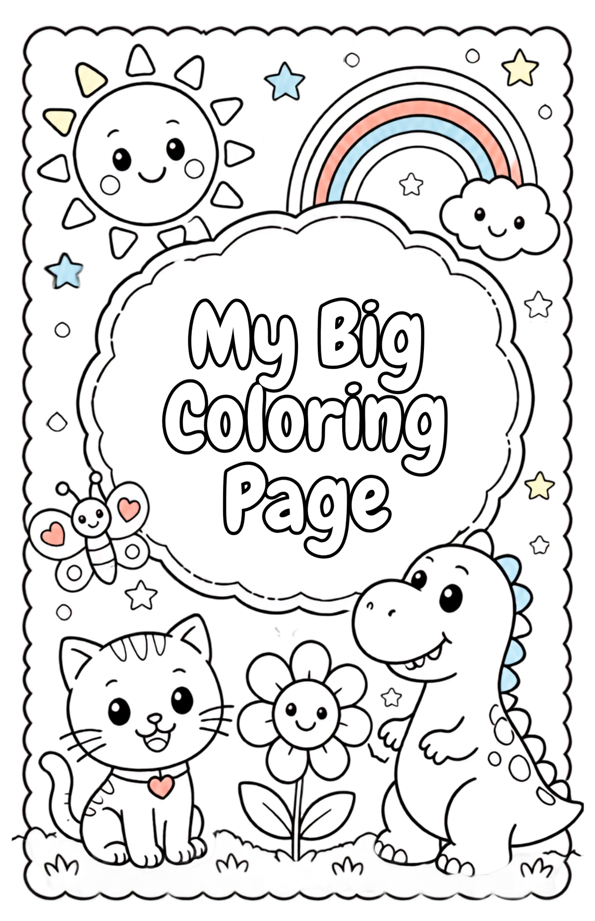 My Big Coloring Page