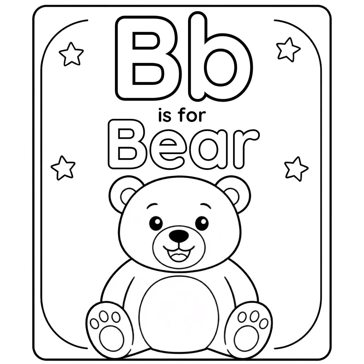 Bb is for Bear