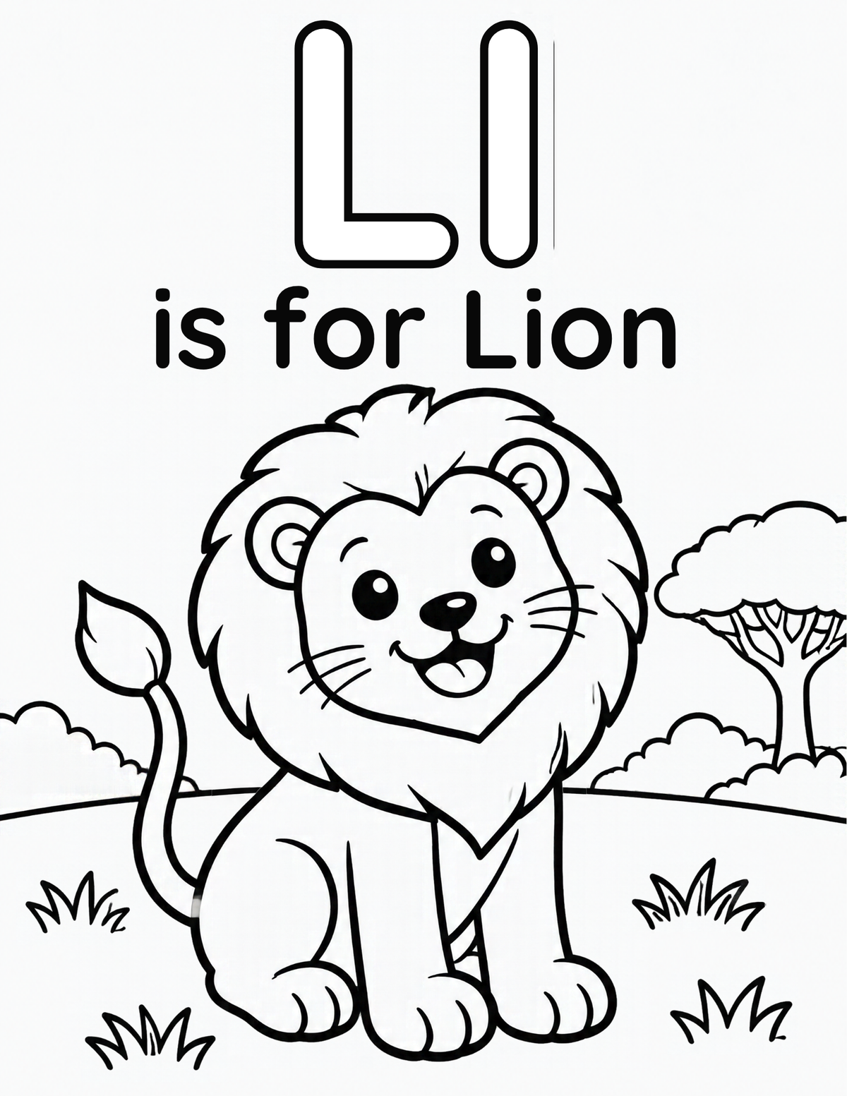 Ll is for Lion