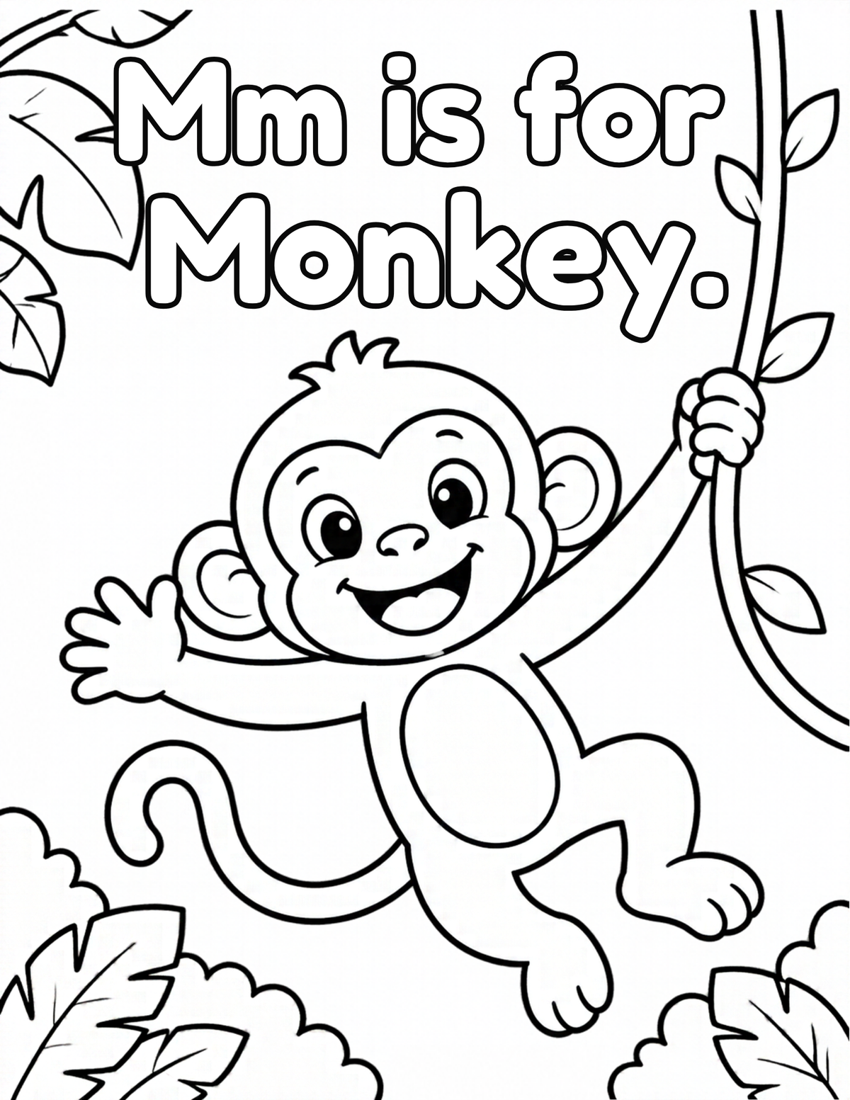 Mm is for Monkey