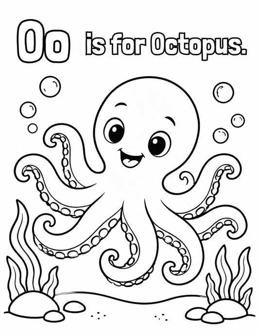 Oo is for Octopus