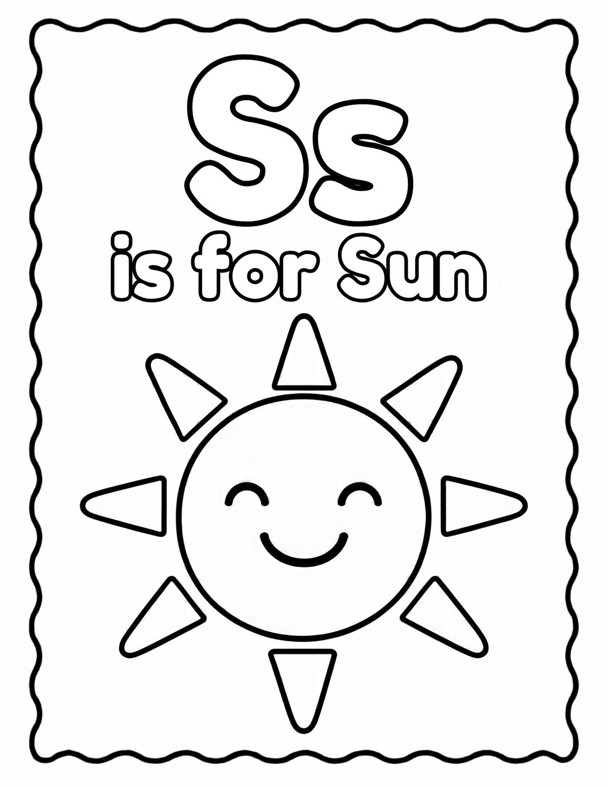 Ss is for Sun